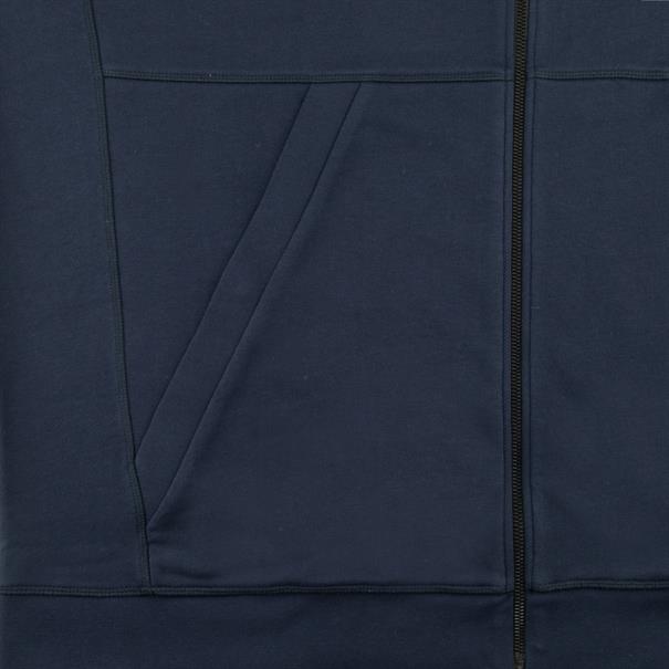 BOSS ORANGE Kapuzen-Sweatjacke dunkelblau