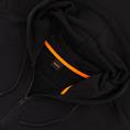 BOSS ORANGE Kapuzen-Sweatjacke schwarz