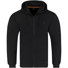 BOSS ORANGE Kapuzen-Sweatjacke schwarz