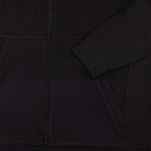 BOSS ORANGE Kapuzen-Sweatjacke schwarz