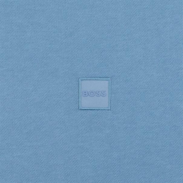 BOSS ORANGE Kapuzen-Sweatshirt blau