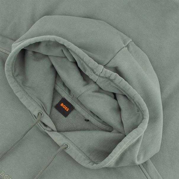 BOSS ORANGE Kapuzen-Sweatshirt grün