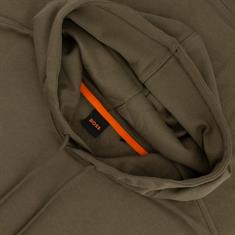 BOSS ORANGE Kapuzen-Sweatshirt khaki