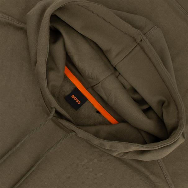 BOSS ORANGE Kapuzen-Sweatshirt khaki