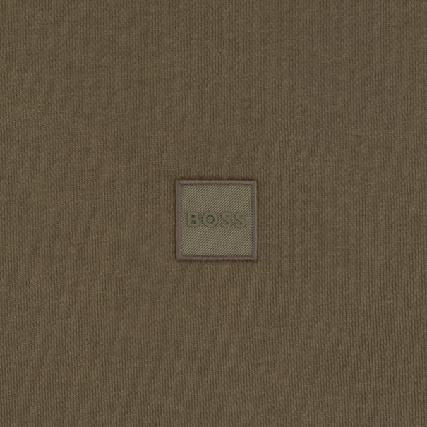 BOSS ORANGE Kapuzen-Sweatshirt khaki