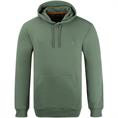 BOSS ORANGE Kapuzen-Sweatshirt oliv