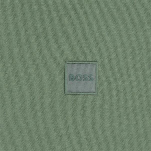 BOSS ORANGE Kapuzen-Sweatshirt oliv
