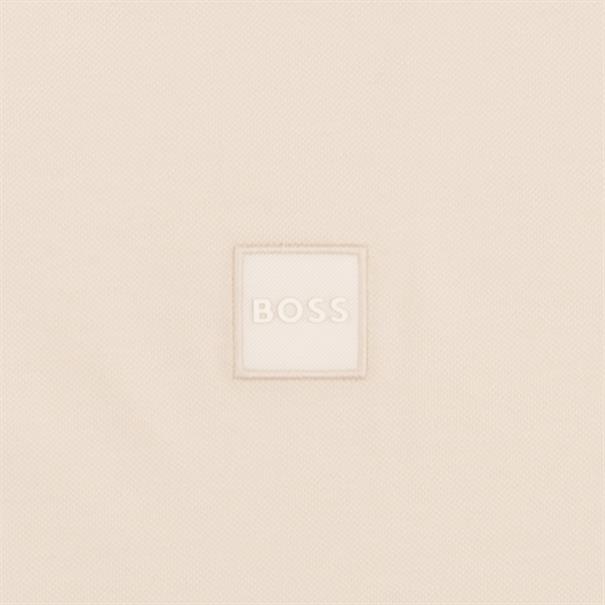 BOSS ORANGE langarm Poloshirt beige