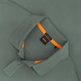 BOSS ORANGE langarm Poloshirt oliv