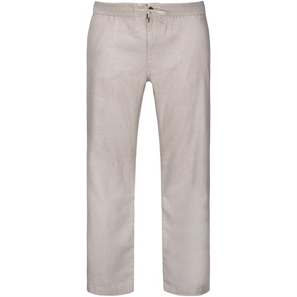 BOSS ORANGE Leinenhose beige