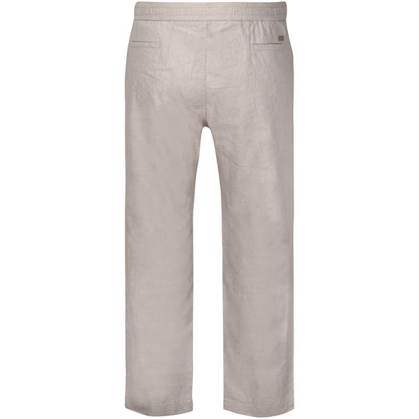 BOSS ORANGE Leinenhose beige