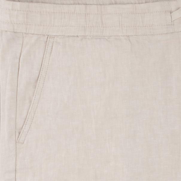 BOSS ORANGE Leinenhose beige