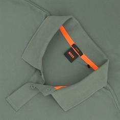 BOSS ORANGE Poloshirt dunkelgrün