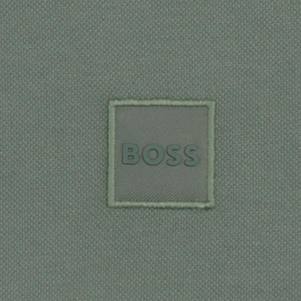 BOSS ORANGE Poloshirt dunkelgrün