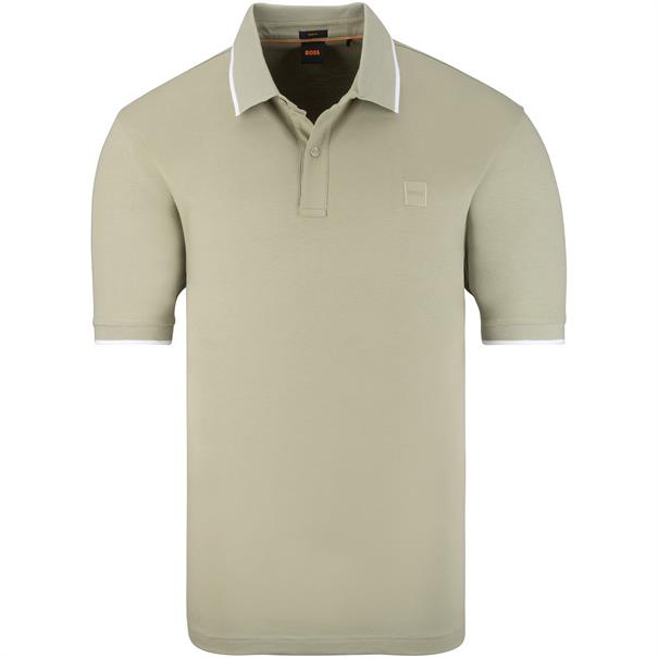 BOSS ORANGE Poloshirt schilf