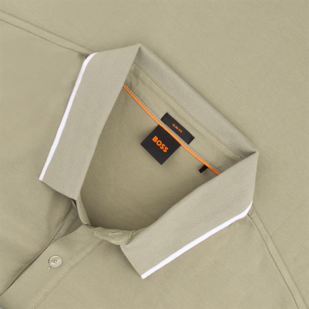 BOSS ORANGE Poloshirt schilf