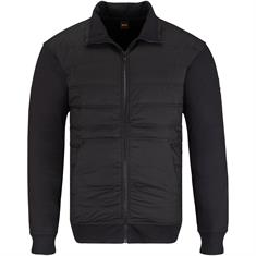BOSS ORANGE Sweatjacke schwarz