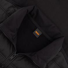 BOSS ORANGE Sweatjacke schwarz