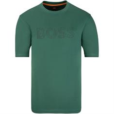 BOSS ORANGE T-Shirt grün