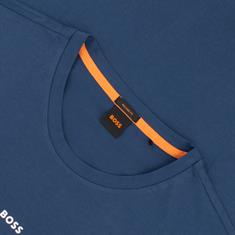 BOSS ORANGE T-Shirt mittelblau