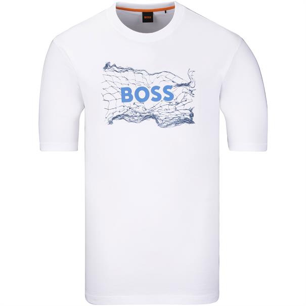 BOSS ORANGE T-Shirt weiß