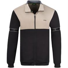 BOSS Sweatjacke schwarz