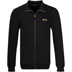 BOSS Sweatjacke schwarz
