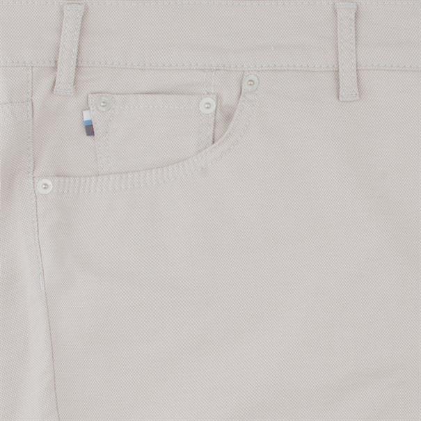 BRAX Baumwollhose beige-meliert