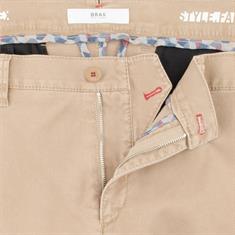 BRAX Baumwollhose beige