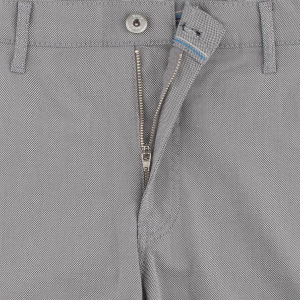 BRAX Baumwollhose grau-meliert