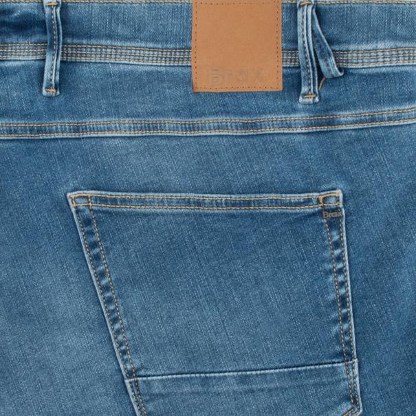 BRAX Jeans-Shorts blau