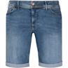 BRAX Jeans-Shorts blau
