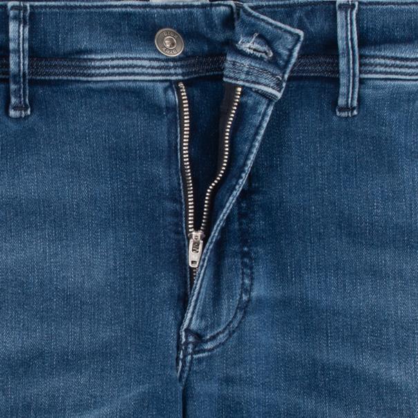 BRAX Jeans-Shorts jeansblau