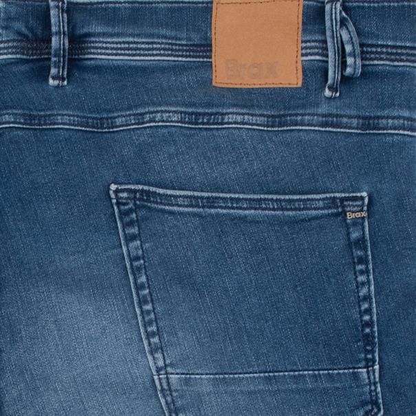 BRAX Jeans-Shorts jeansblau