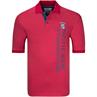 BRIGG Poloshirt rot-meliert