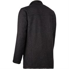 BUGATTI Wolljacke braun-meliert