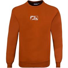 CALVIN KLEIN Sweatshirt rostbraun