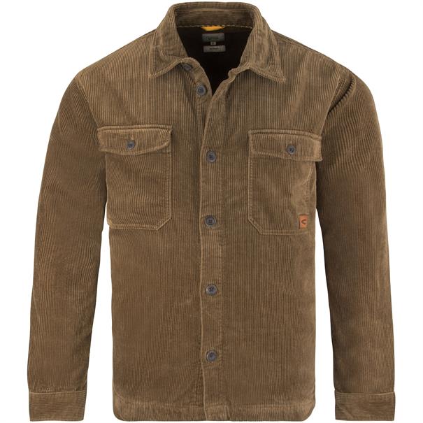 CAMEL ACTIVE Cordhemd ocker