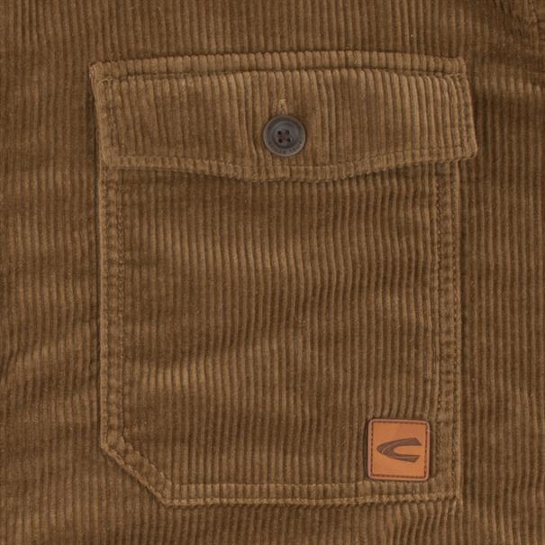 CAMEL ACTIVE Cordhemd ocker