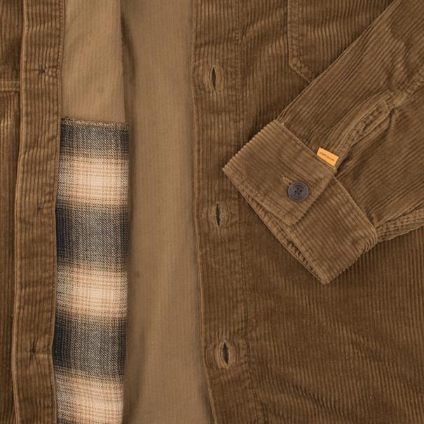 CAMEL ACTIVE Cordhemd ocker