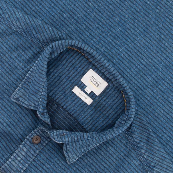 CAMEL ACTIVE Freizeithemd jeansblau