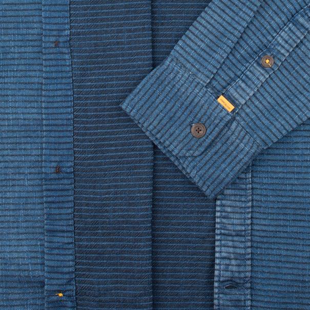 CAMEL ACTIVE Freizeithemd jeansblau