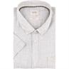 CAMEL ACTIVE gestreiftes halbarm Freizeithemd grau
