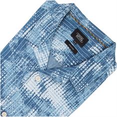 CAMEL ACTIVE halbarm Freizeithemd blau