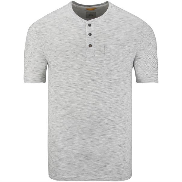 CAMEL ACTIVE Henley-Shirt grau