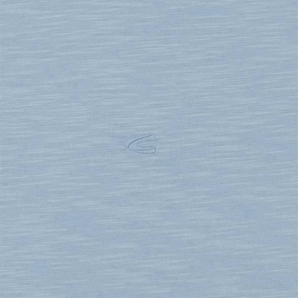 CAMEL ACTIVE Henley-Shirt hellblau-meliert
