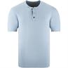 CAMEL ACTIVE Henley-Shirt hellblau-meliert