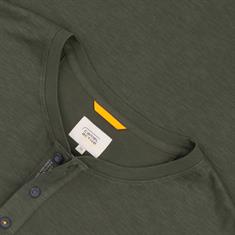 CAMEL ACTIVE Henley-T-Shirt grün