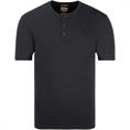 CAMEL ACTIVE Henley-T-Shirt schwarz