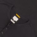 CAMEL ACTIVE Henley-T-Shirt schwarz